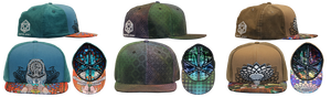 WHSL Fitted Hat - Flame in the Void - Fractal Spirit