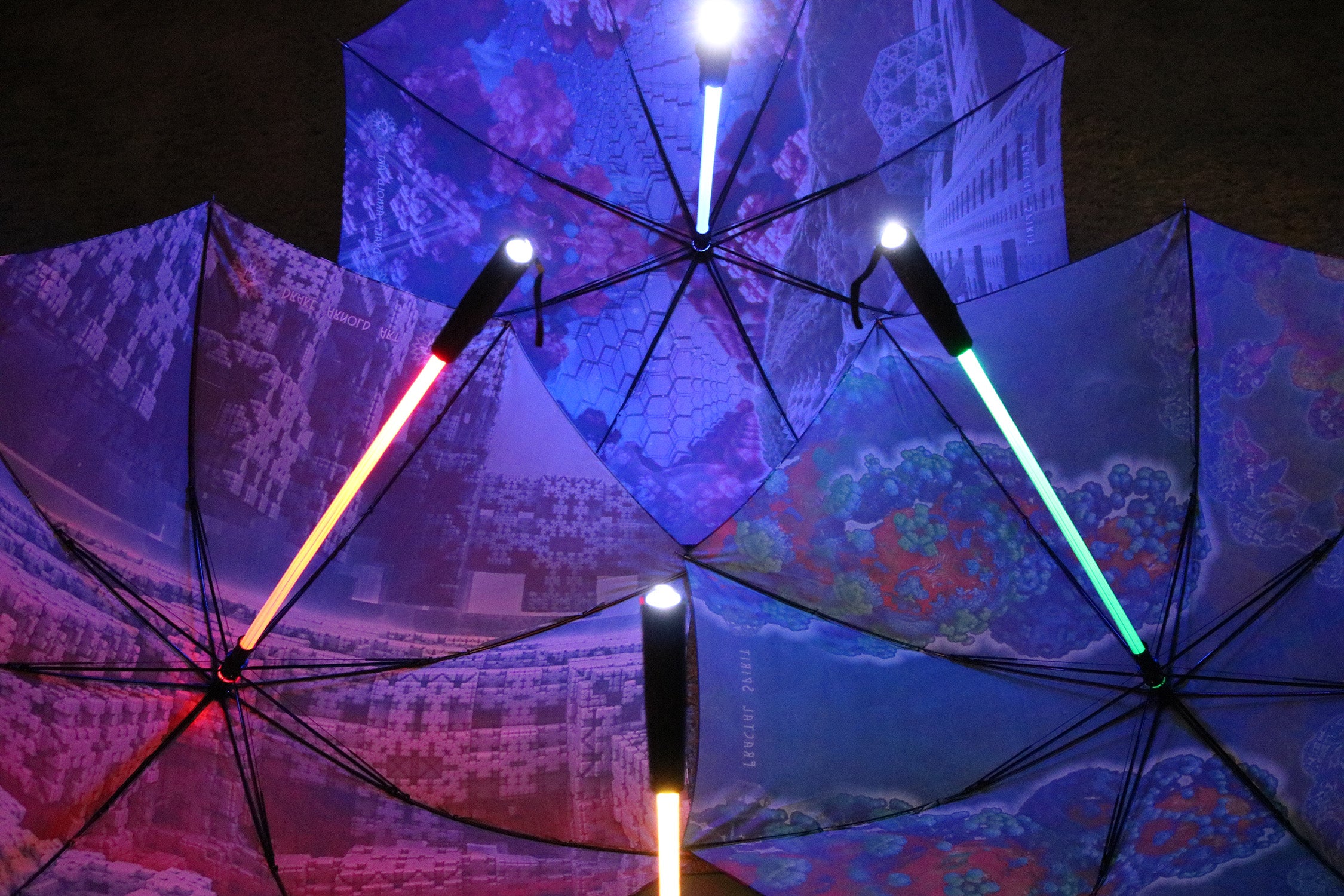 Umbrella - Sierpinski Hilbert - Fractal Spirit